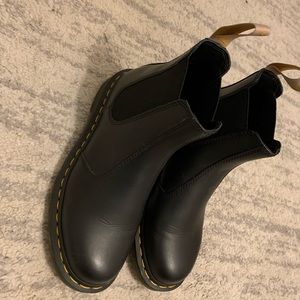 Doc Marten vegan leather booties